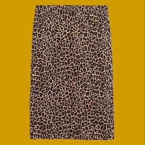 Leopard Print Women's Skirt